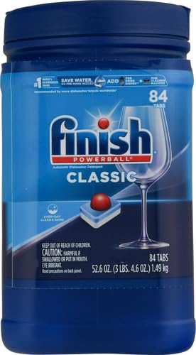 FINISH Classic, Dishwasher Detergent Dishwashing Tablets