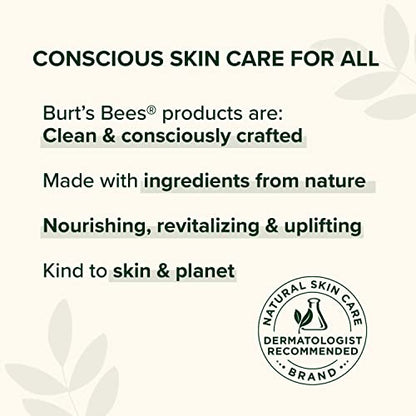 Burt's Bees Calming Eye Cream with Aloe and Rice Milk for Sensitive Skin, 0.5 Fluid Ounces, White