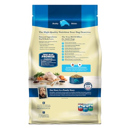 Life Protection Formula Adult Dry Dog Food, Helps Build and Maintain Strong Muscles, Made with Natural Ingredients, Chicken & Brown Rice Recipe, 5-lb. Bag