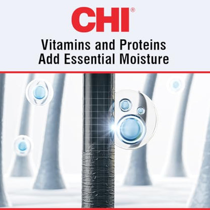 CHI 44 Iron Guard Thermal Protection Spray, Nourishing Formula Helps Resist Heat Damage to Hair & Tame Frizz, 2 Oz