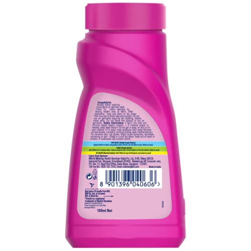 Vanish Oxi Action Stain Remover Washing Liquid - 180 ml - India