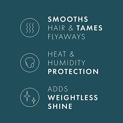 NEXXUS Ultralight Smooth Hair Serum for Dry and Frizzy Hair Weightless Smooth Hair Treatment to Block Out Frizz Against Humidity 4 fl oz