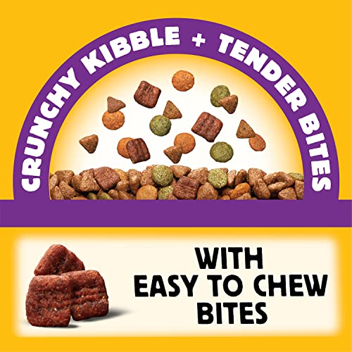 Tender Bites for Small Dogs Adult Dry Dog Food, Chicken and Steak Flavor, 14 lb. Bag