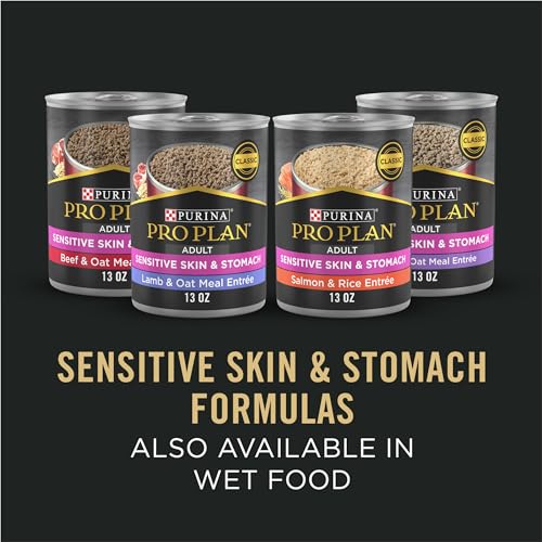 Purina Pro Plan Sensitive Skin and Stomach Adult Dog Food Small Breed Salmon and Rice Formula - 16 lb. Bag