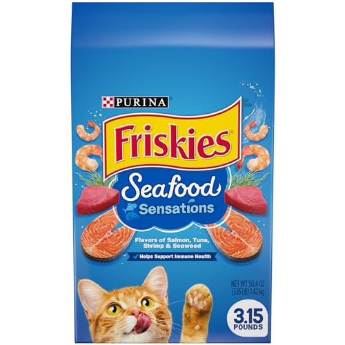 Dry Cat Food, Seafood Sensations - 3.15 Pound (Pack of 4)