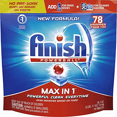 Max in 1 Dishwasher Detergent - Powerball - Dishwashing Tablets