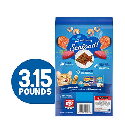 Dry Cat Food, Seafood Sensations - 3.15 Pound (Pack of 4)