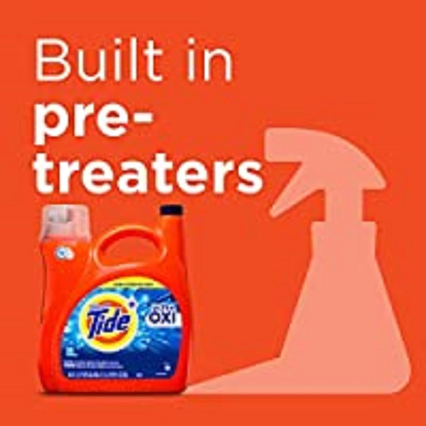 Tide Ultra Oxi Liquid Laundry Detergent HE Compatible