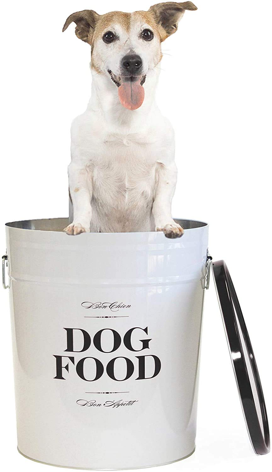 Bon Chien Dog Food Storage Canisters, Large 40lbs of Food