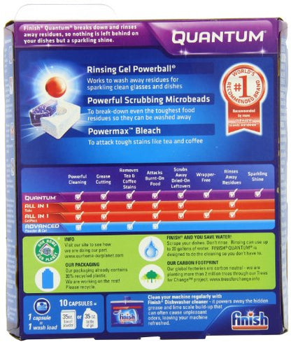 Finish Quantum Base, 10-Count (Pack of 2)