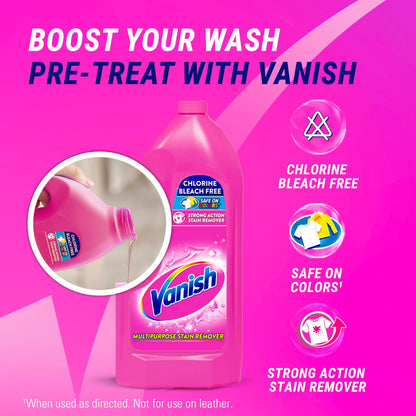 Vanish Pink Liquid Color, Multi-Purpose Stain Remover