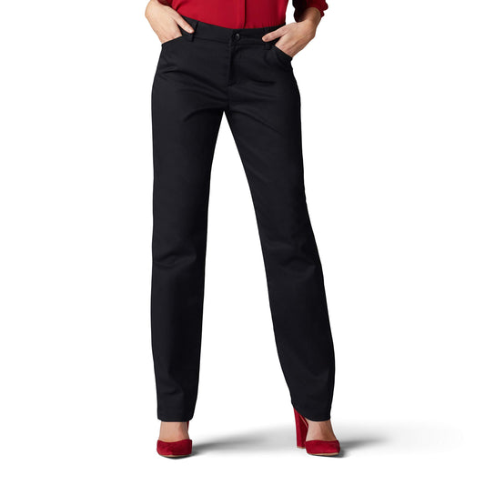 Women's Wrinkle Free Relaxed Fit Straight Leg Pant