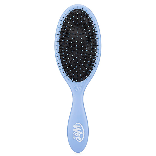 Wet Brush Detangling Brush, Original Detangler Brush (Sky) - Wet & Dry Tangle-Free Hair Brush for Women & Men - No Tangle Soft & Flexible Bristles for Straight, Curly, & Thick Hair