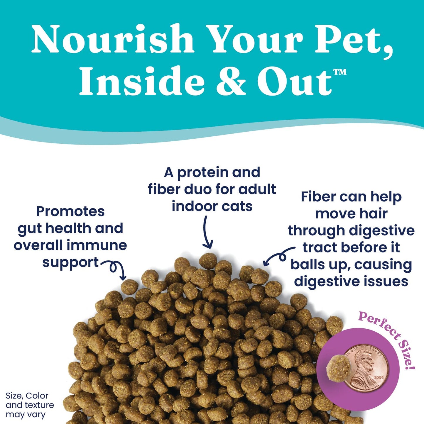 Solid Gold Indoor Dry Cat Food - Let's Stay in Cat Food Dry Kibble for Indoor Cats - Hairball & Sensitive Stomach - Grain & Gluten Free - Probiotics & Fiber for Digestive Health - Chicken - 6lb