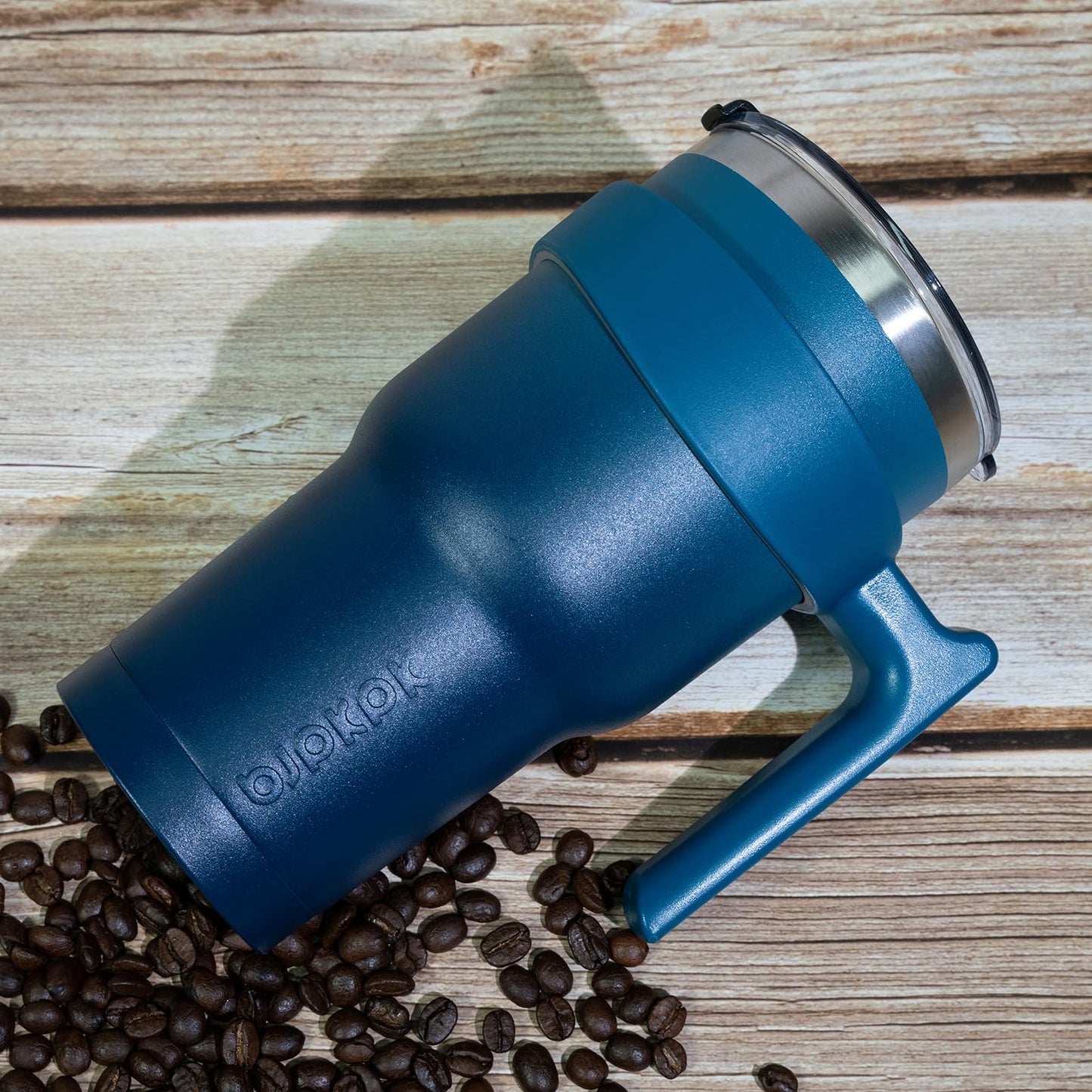 Tumbler With Handle Stainless Steel Insulated Tumblers With Lid And Straw For Men