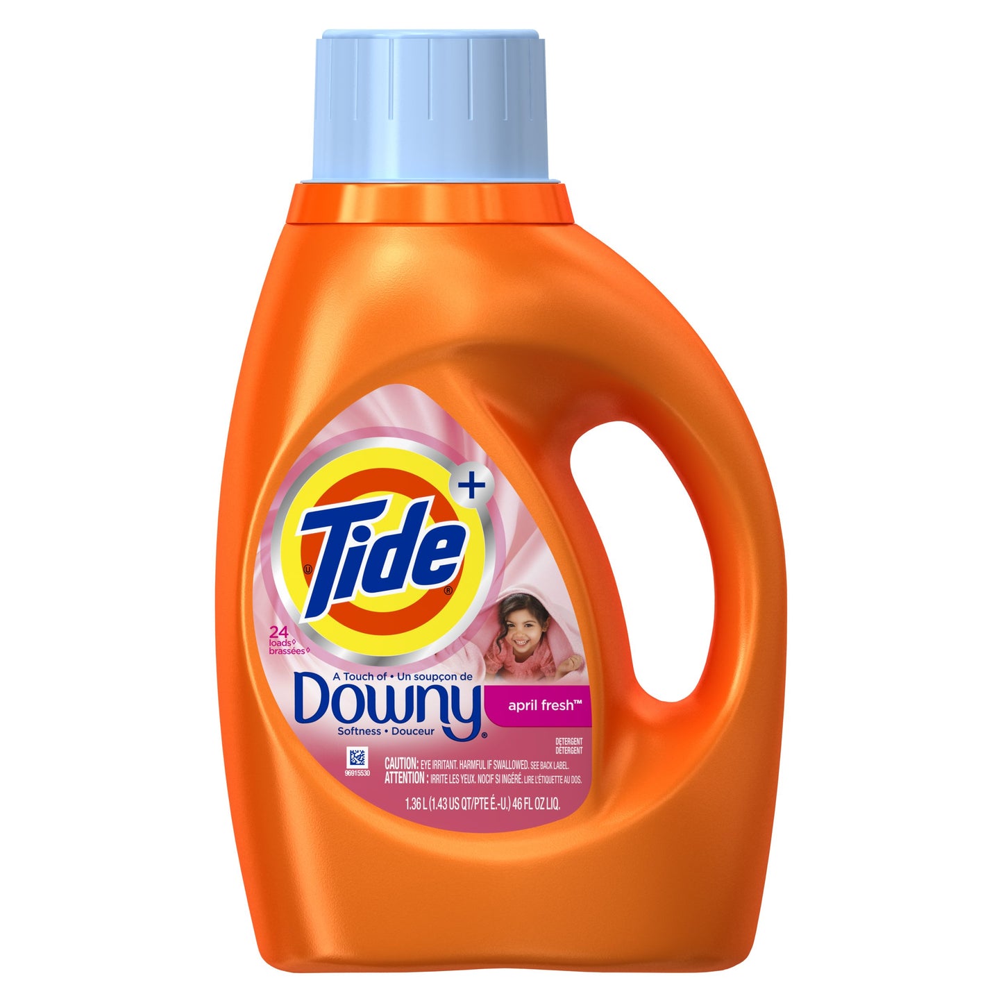 Tide With Downy Liquid Laundry Soap (April Fresh, 46oz)