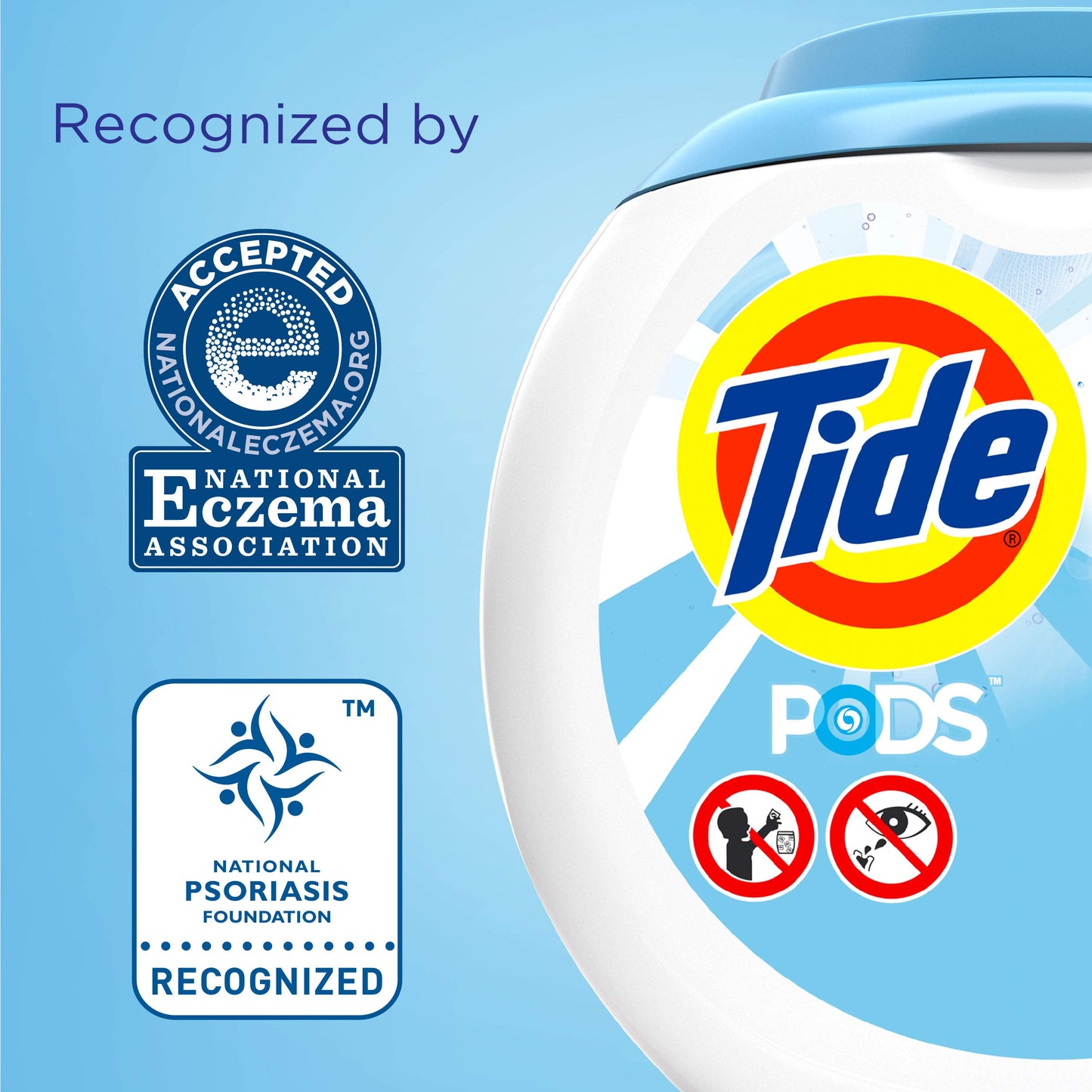 Tide PODS Free and Gentle, Laundry Detergent Soap PODS